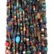 The Bead Chest Medley of Afghan Gemstone Beads 5mm Afghanistan Multicolor Mixed 16 Inch Strand